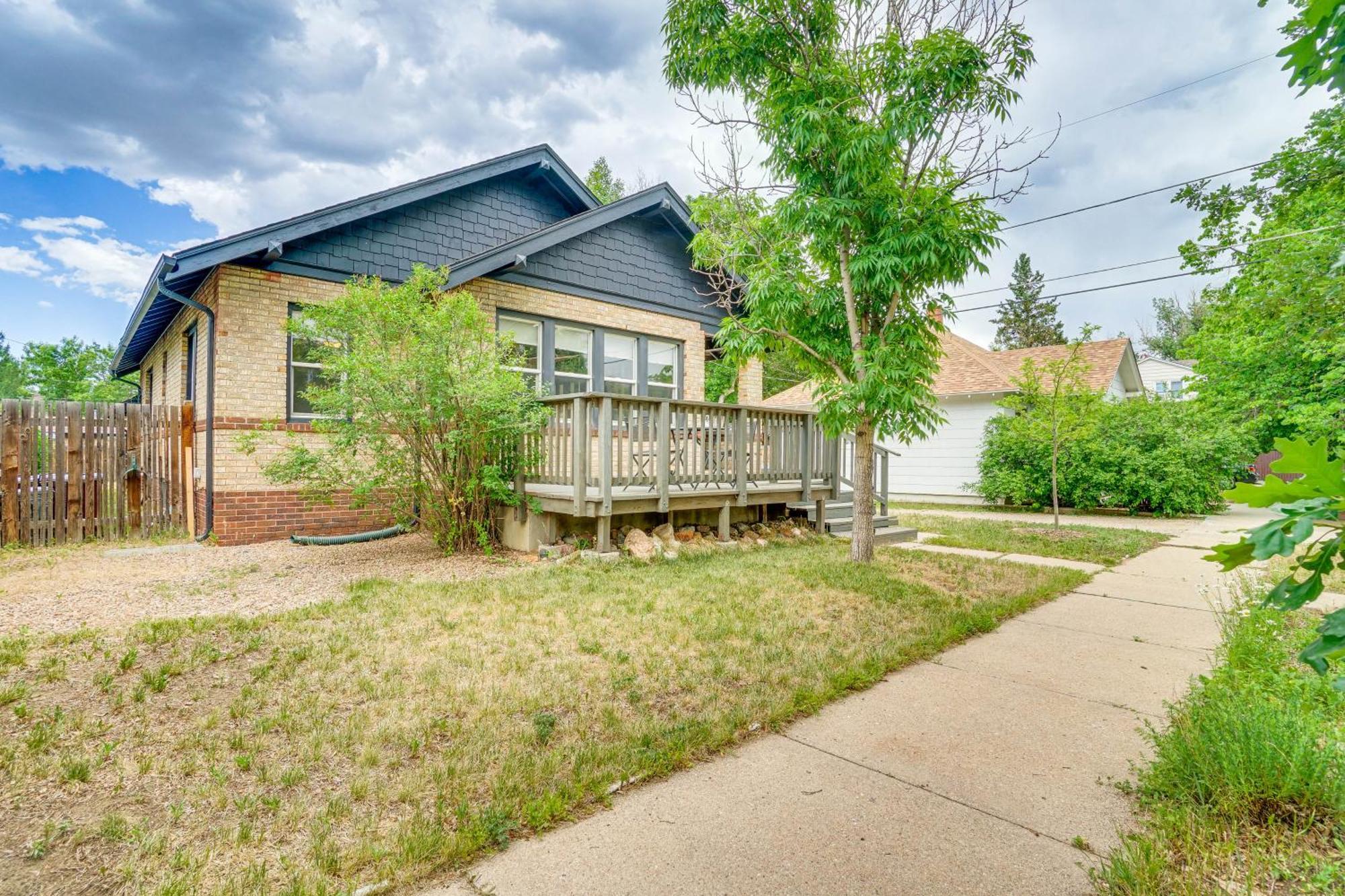 Cozy Cheyenne Home With Yard Less Than 1 Mi To Downtown! Exterior photo